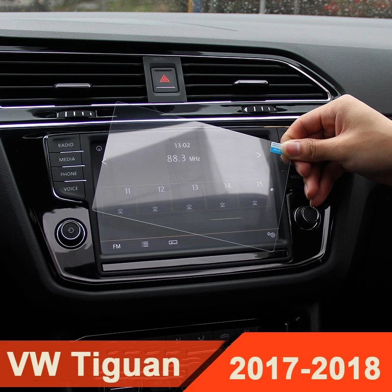 

Car GPS Navigation Tempered Glass Screen Protector Steel Portective Film For Volkswagen VW Tiguan mk2 2016 2017 2018 Accessories