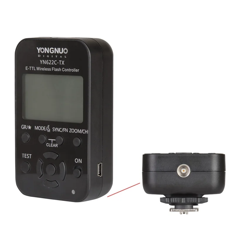 Беспроводная YONGNUO ttl триггер для вспышки с YN622C YN-622-TX комплект с Высокоскоростная синхронизация вспышка для фотокамер Speedlite HSS 1/8000s для Canon Камера 500D 60D 7D 5diii