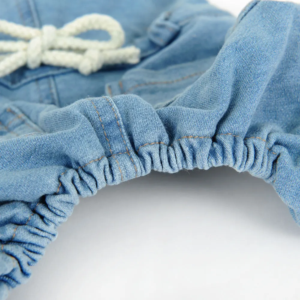 Джинсовое пальто для собак щенков джинсовая куртка брюки симпатичный комбинезон