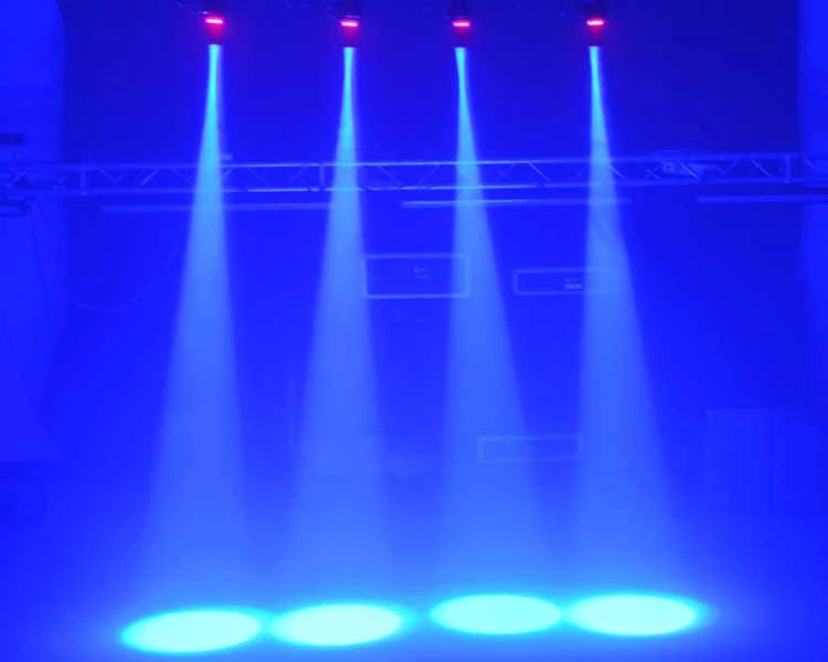 Новинка 9 Вт RGB LED Pinspot Pin Spot Beam Light Stage Lights 7 цветов Изменение KTV DJ Party Effect Spotlight|light