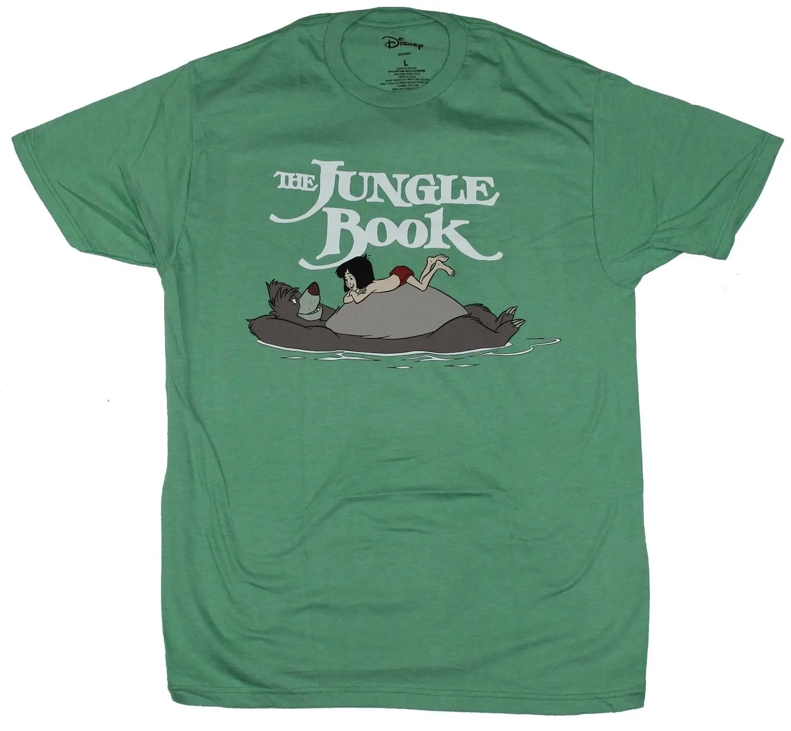 Мужская футболка с надписью The Jungle Book Mogwli для верховой езды воздушным шаром и