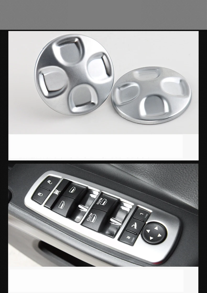 Lsrtw2017 Abs Car Interior Central Control Decorations for Jeep Grand Cherokee 2011 2012 2013