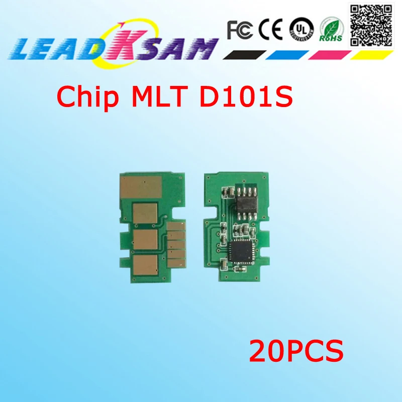 20 шт. 101 встроенных чипов совместимых с samsung Φ/2162/2165W/2168/MLT-D101/3405 | Компьютеры и офис