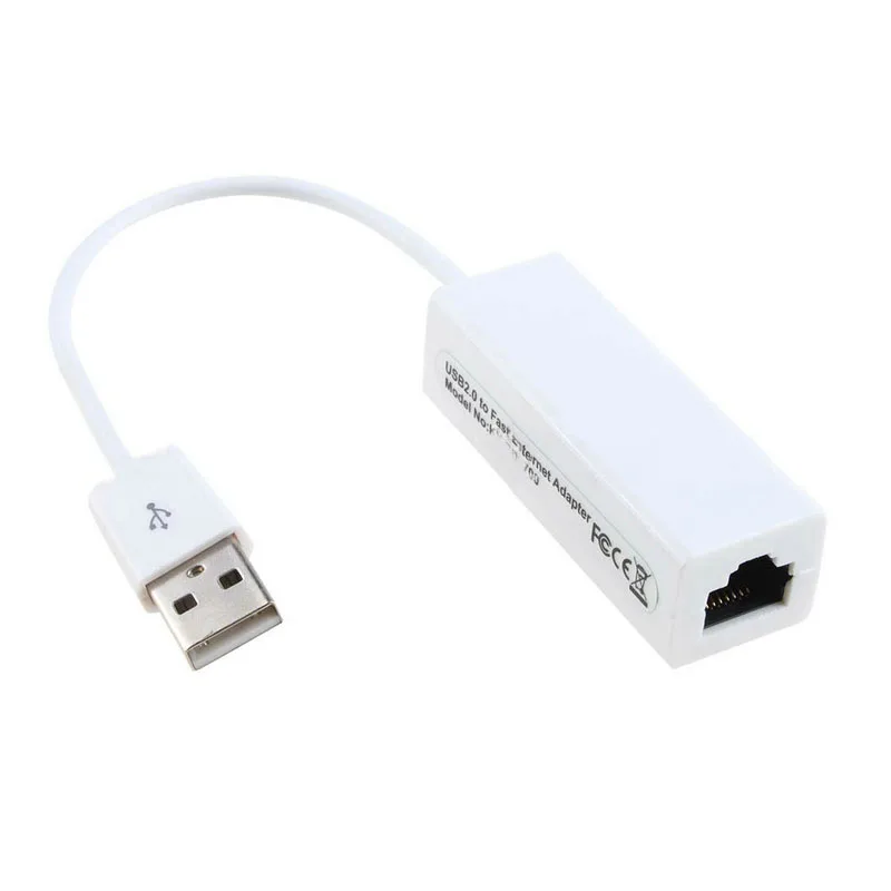 USB 2 0 к RJ45 Ethernet Lan адаптер 10/100 Мбит/с быстрые сети адаптеры для Win 7/8/10 JR предложения |