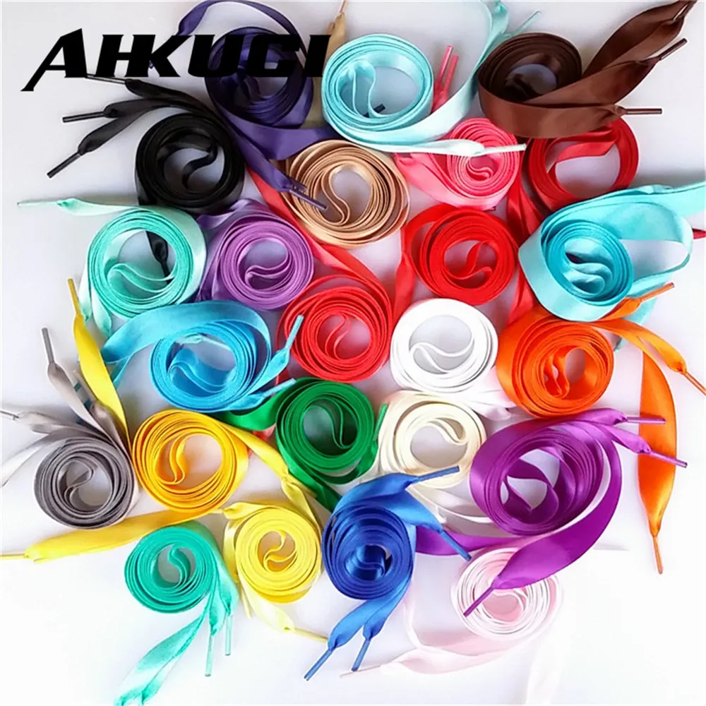 Многоцветные атласные шнурки EPHER сникерсы балетные плоские для детей и взрослых