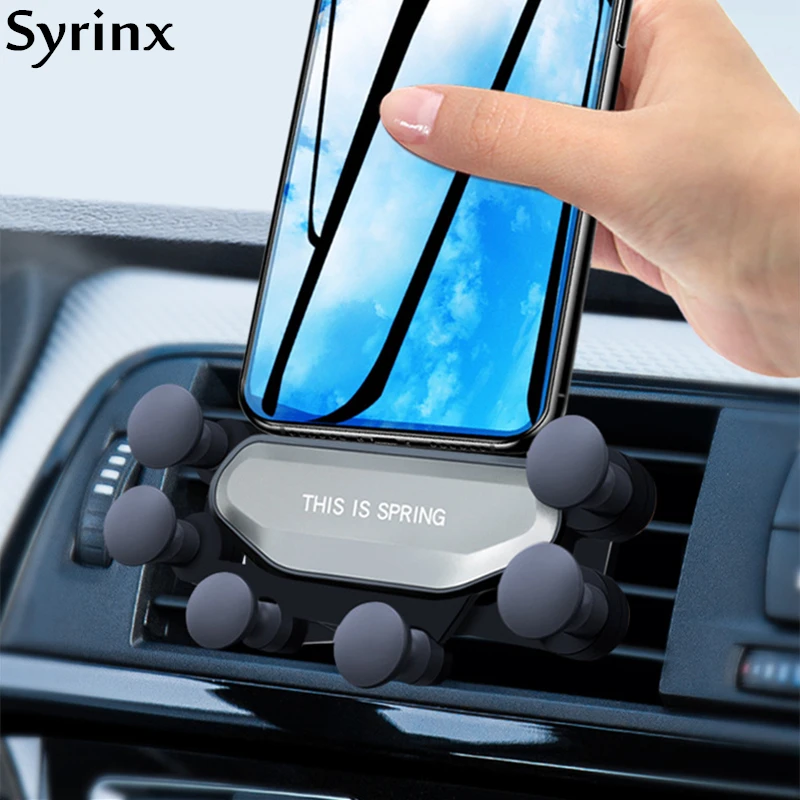 better protect universal car phone holder gravity stand for phone in car stand no magnetic for iphone x 7 xs 8 samsung support free global shipping