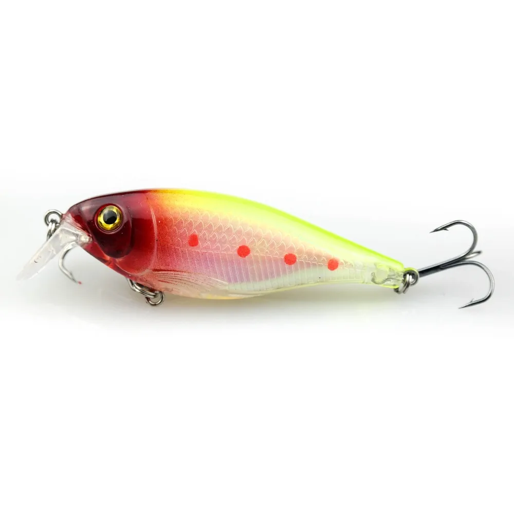 FANSHANG Fly Fishing 11CM-12G Minnow Lure Baits Artificial Swim Plastic High Carbon Hook 3D Eyes | Спорт и развлечения