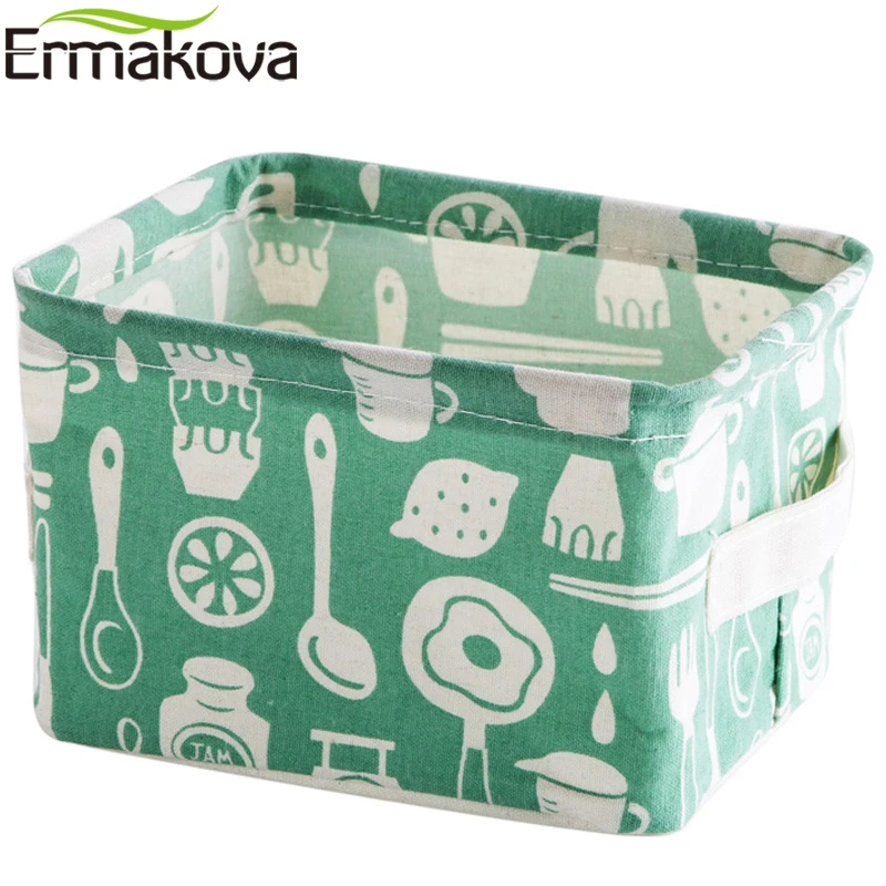 ERMAKOVA тканевая корзина для хранения складные метизы сумка детская тканевый