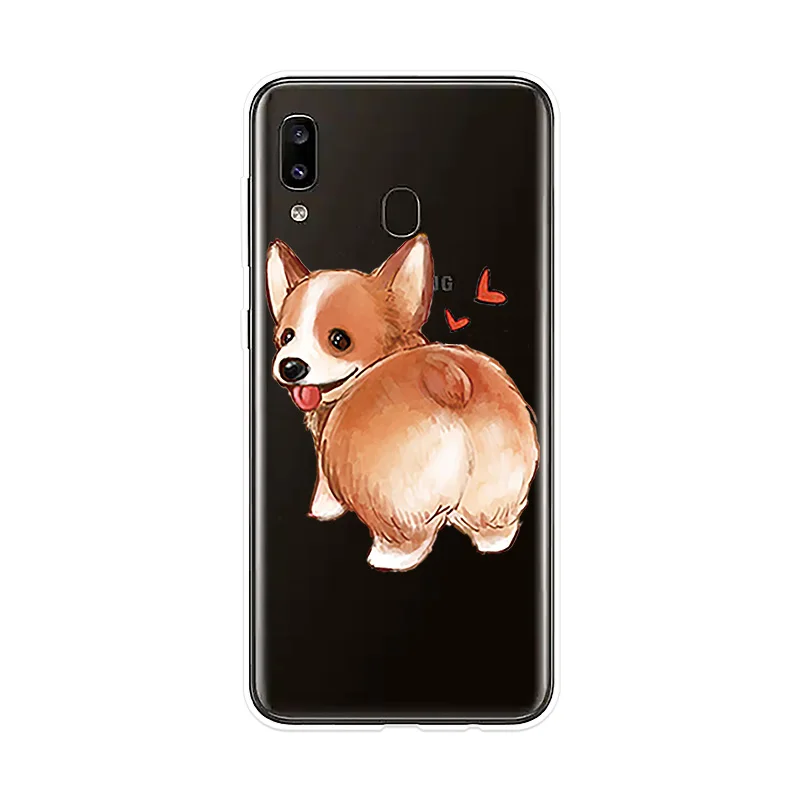Силиконовый чехол для Sumsung Galaxy A10 A20 A20E A30 A40 A50 A60 A70 A80 телефона милый ПЭТ M10 M20 M30 |