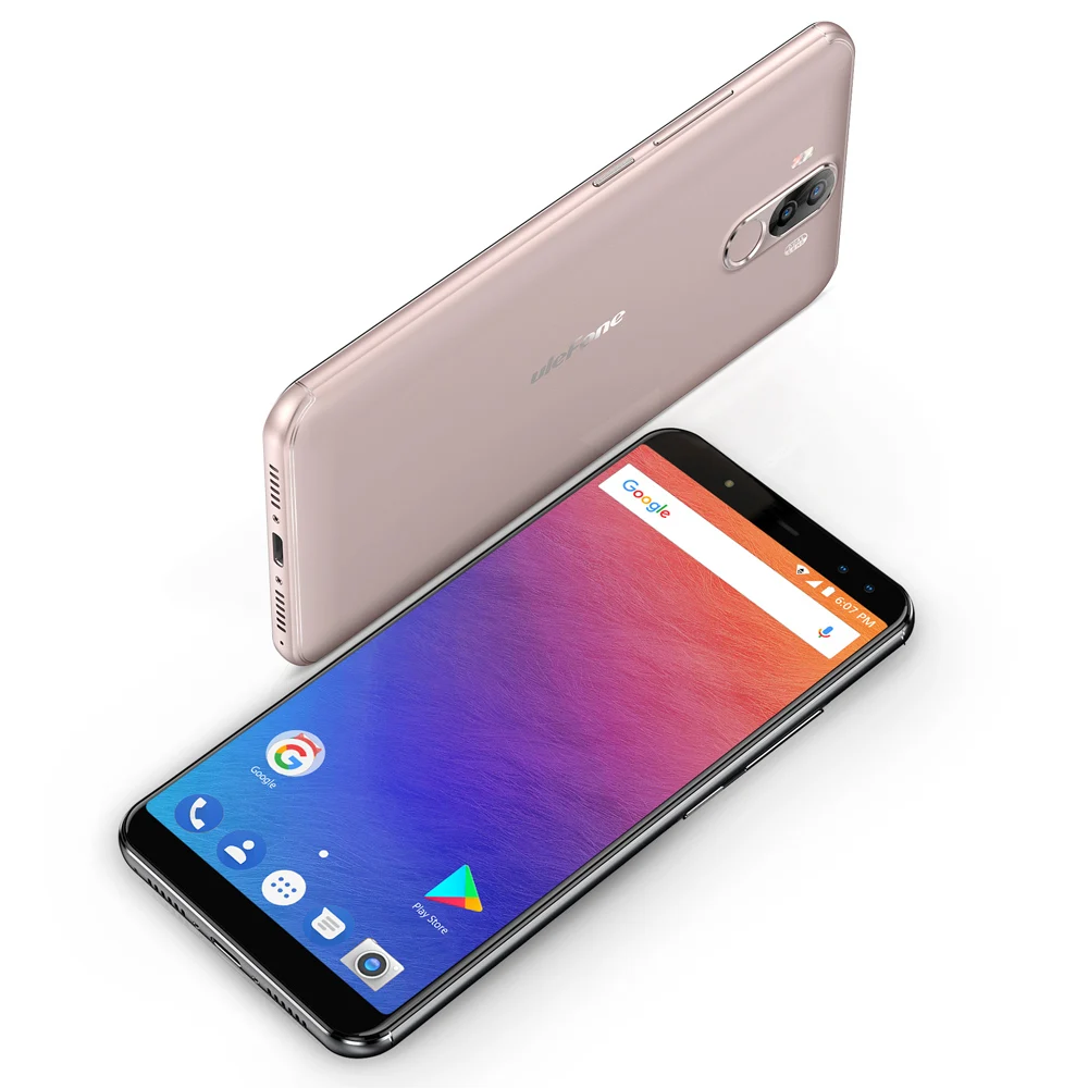Оригинальный Ulefone мощность 3 4 г мобильные телефоны Android 7 1 64 Гб встроенная память 6