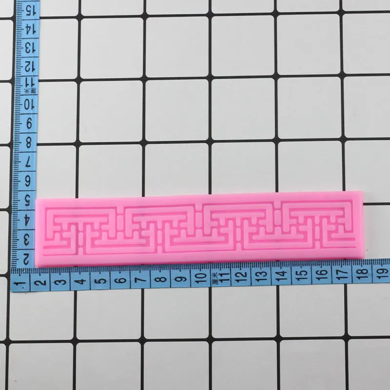 Кружевной силиконовый коврик Mujiang форма для сахарной мастики помадки формы торта