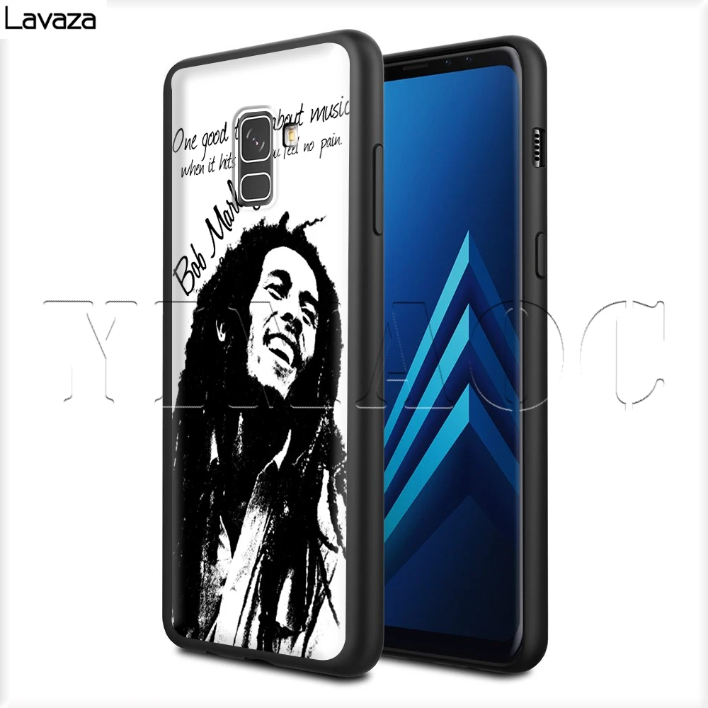 Lavaza Боб Marleys чехол для Samsung Галактики S6 S7 край J6 S8 S9 S10 плюс A3 A5 A6 A7 A8 A9 Note 8 9 |