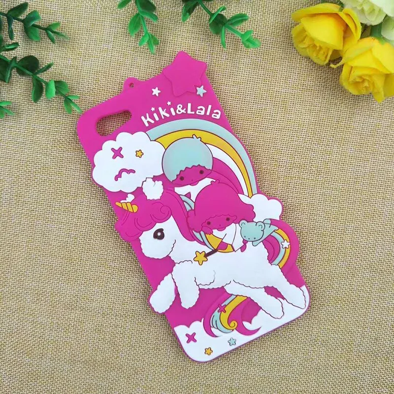 3D Silicon Soft Case For iPhone X 7 8 Plus Cute My Melody Little Twin Stars Capa Para phone case 6 6s Cover |