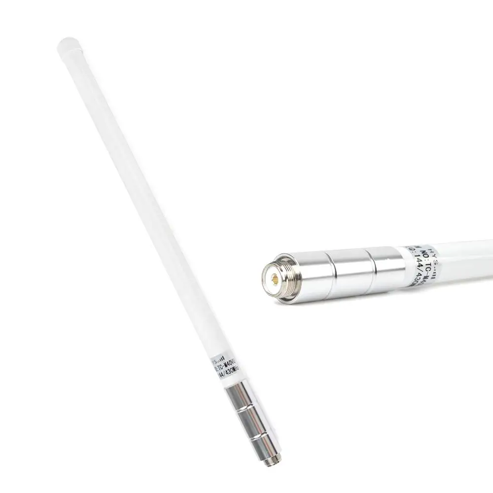 HYS TC M40VU Стекловолоконная антенна SL16 female (SO239) двухдиапазонный VHF/UHF 144/430 мГц SO239 17