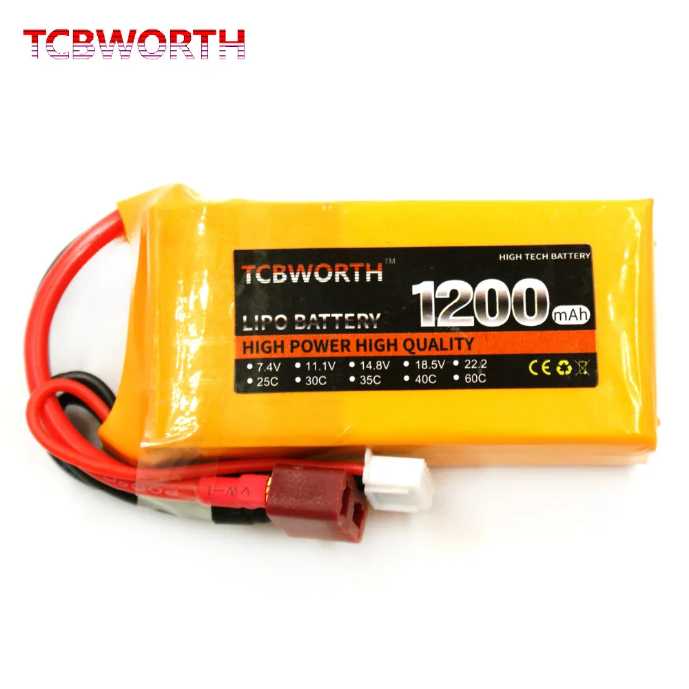 5S 18 5 V 35C 1200mAh RC LiPo Аккумулятор для радиоуправляемого квадрокоптера вертолета