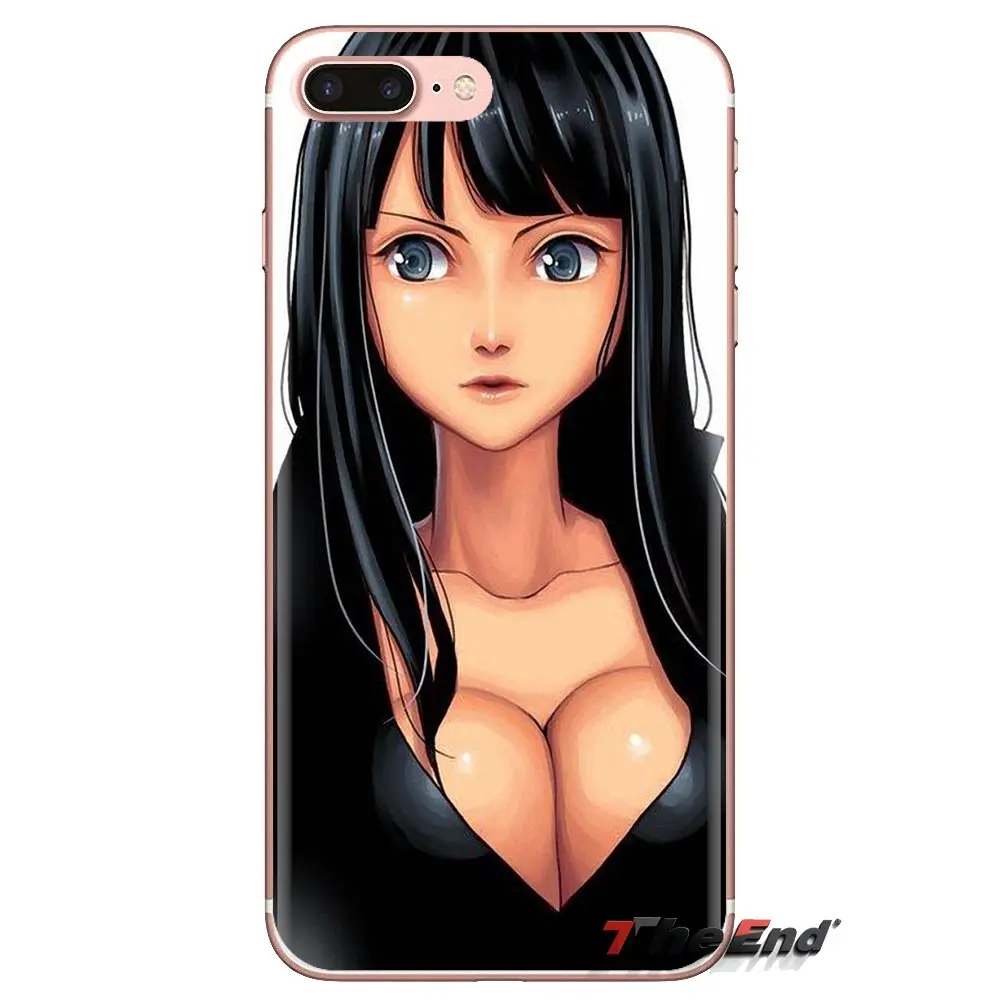 Аниме One Piece Nico Robin сексуальные ТПУ прозрачные чехлы для Samsung Galaxy J1 J2 J3 J4 J5 J6 J7 J8 Plus 2018