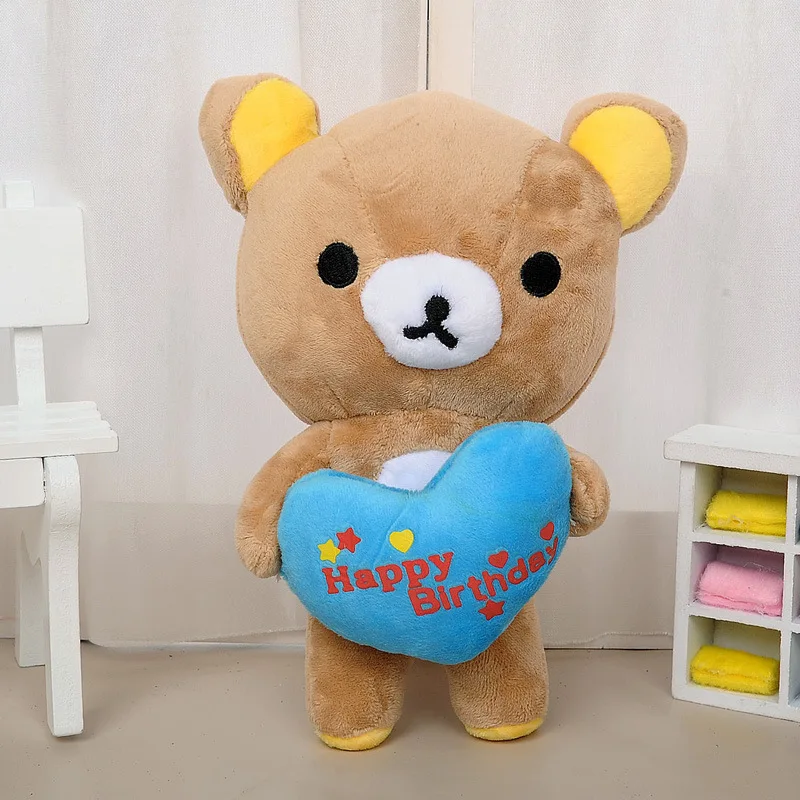 Супер каваи 20 см Мишка Плюшевый мишка шарнирное соединение плюшевая игрушка