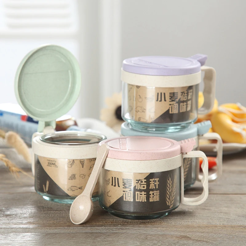 Бутылка для приправ из пшеничной соломы кухонная утварь костюм хранения | Дом и