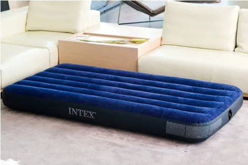 Надувной матрас INTEX с напылением, 1 популярная кровать, палатка для кемпинга, 68757 с насосом