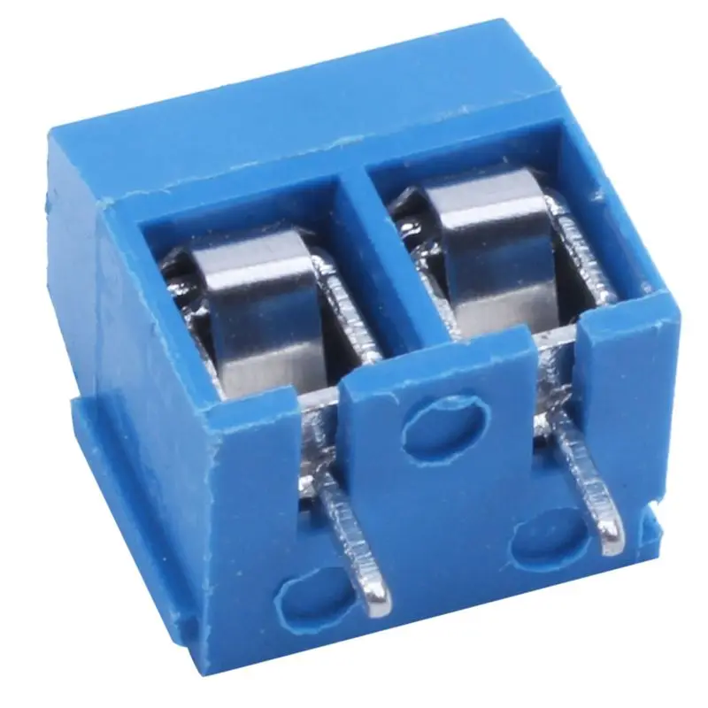 30 штук 5 08 мм Шаг 2 контактный соединители PCB винтовой клеммный блок разъем питания