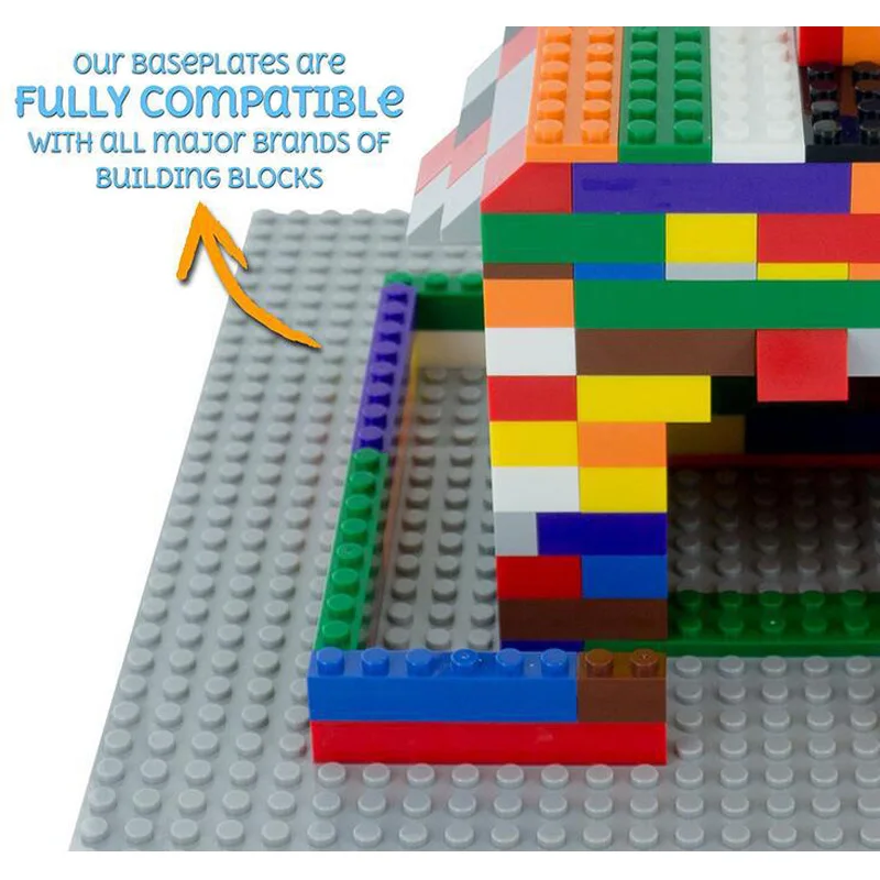 YETAA оптом несколько цветов Ассорти смешанные Строительные кирпичи Legoed DIY
