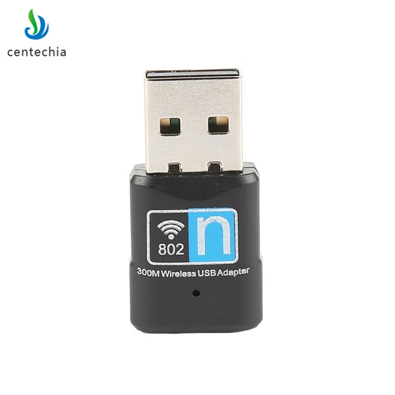Centechia Mini USB WiFi адаптер 300 Мбит/с Wifi приемник Внешняя беспроводная сетевая карта