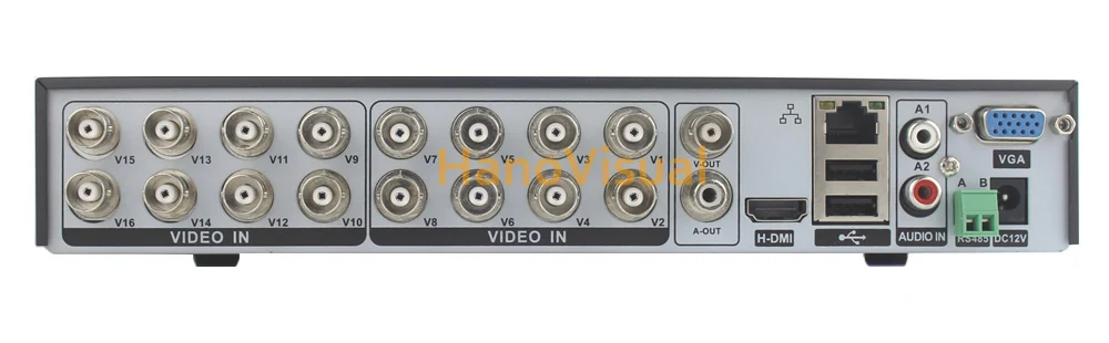 Бесплатная доставка 16CH DVR для видеонаблюдения Камера Поддержка iPhone Android PTZ RS485