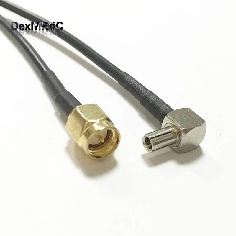 Новый Вилочная часть разъема SMA переключатель TS9 под прямым углом соединительный