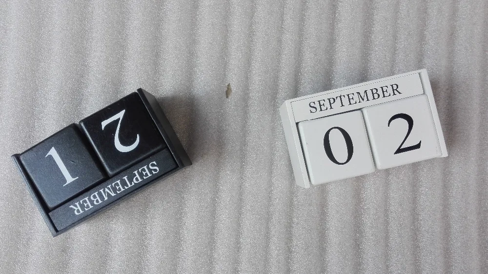 Деревянное оформление календарей украшение для дома фигурки и миниатюрные