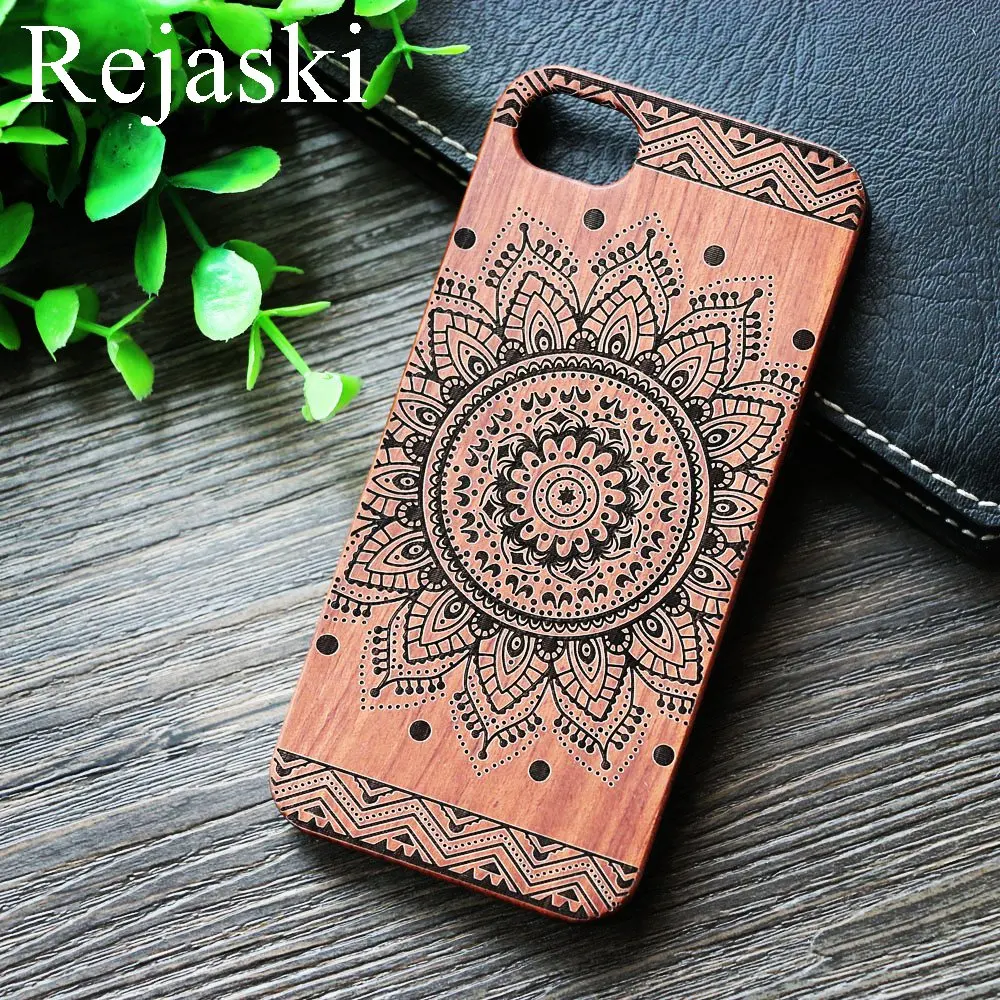 Новый бамбуковый Деревянный чехол для телефона с черепом Huawei P20 пистолетом АК