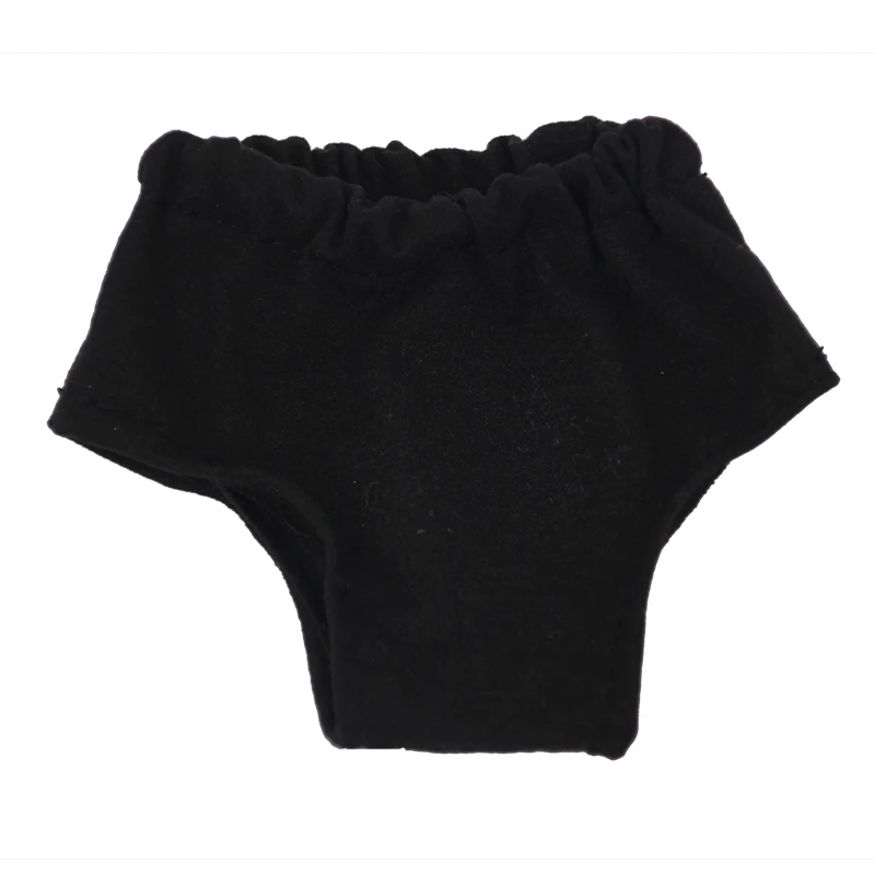 LUCKDOLLSolid цвет Женская футболка и трусики подходит 18 дюймов Американский 43 см Одежда для кукол аксессуары, игрушки для девочек, поколение, день рождения - Цвет: N323