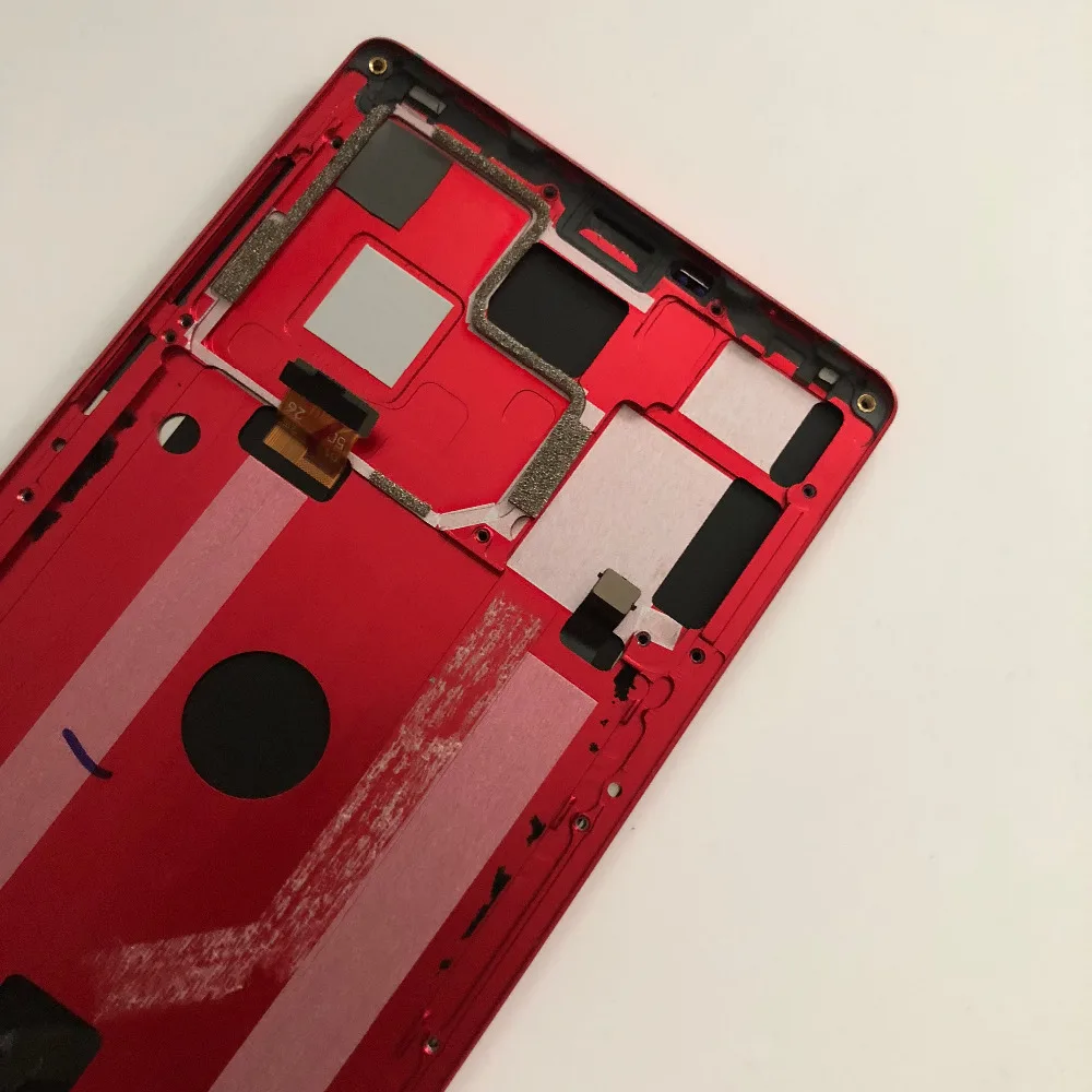 Б/у ЖК-экран + сенсорный экран рамка для Elephone S8 MTK Helio X25 Deca Core 6 0 дюйма FHD 2560x1440 номер