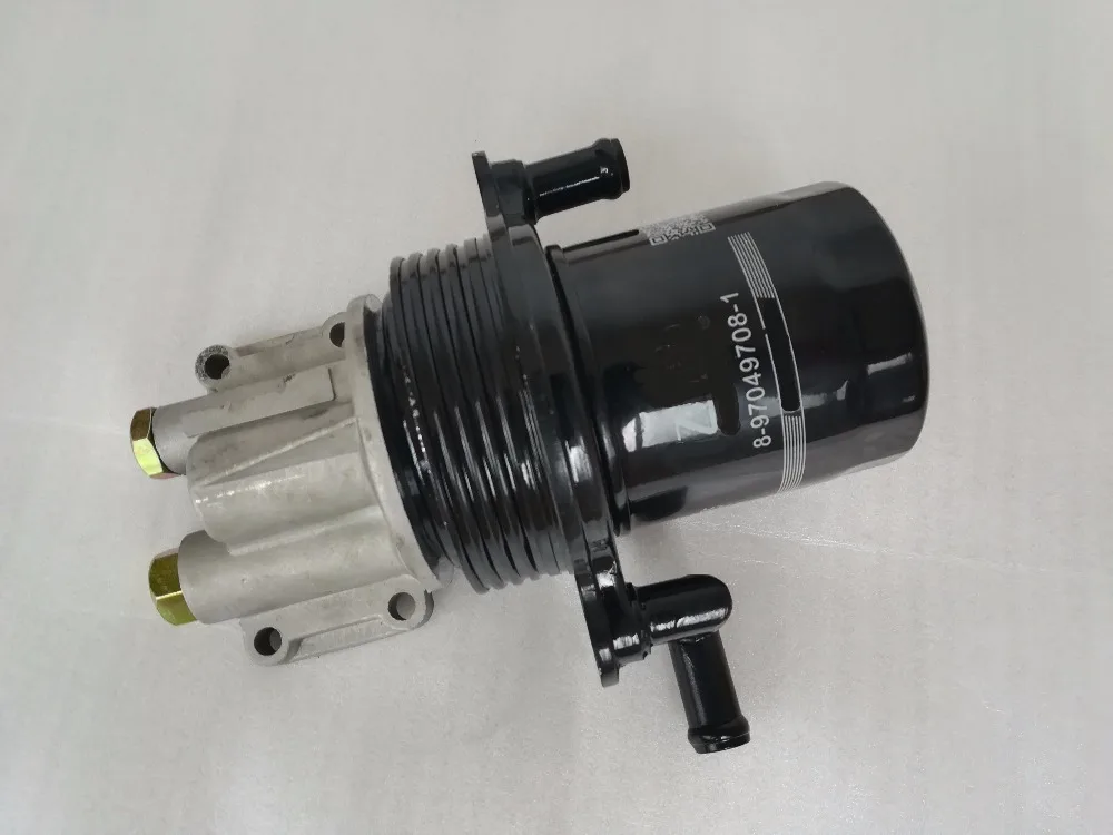 Полный масляный радиатор Assy Oi Filter для Isuzu NKR 100P 4JB1 4JA1 4JG1|oil cooler|oil filter coolercooler oil |