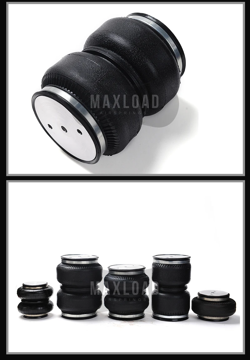 142K2L(болт M8 воздуха inlet1/8NPT)/Dia.142mm задний воздушный Автомобильная подвеска airspring двойной свернутые/пневматические части/пневматическая подвеска