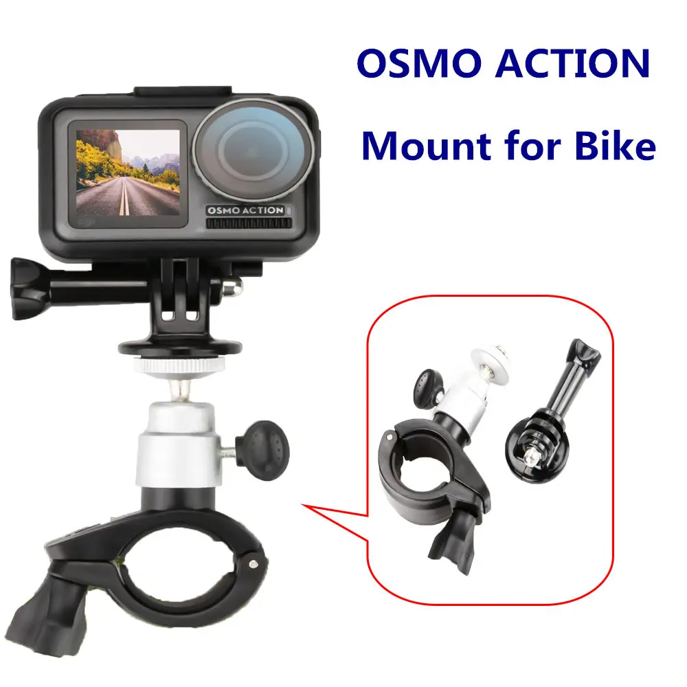 

Держатель для экшн-камеры DJI Osmo для велосипеда и мотоцикла 4K видео 3-осевой карданный VS Gopro Hero 7