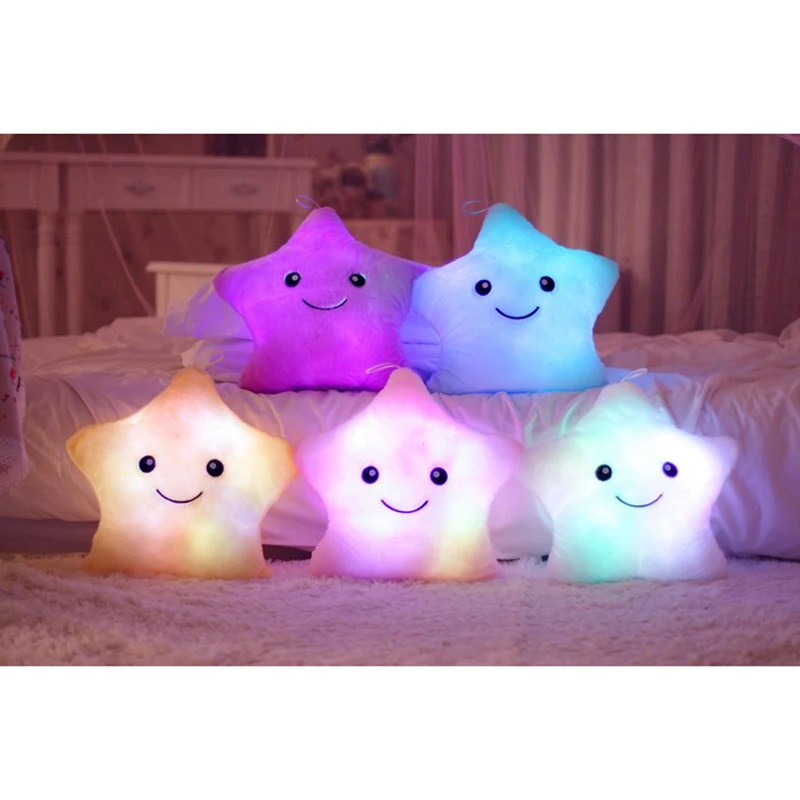 Бесплатная доставка 40 см светодиодный светящийся светильник Подушка красочная