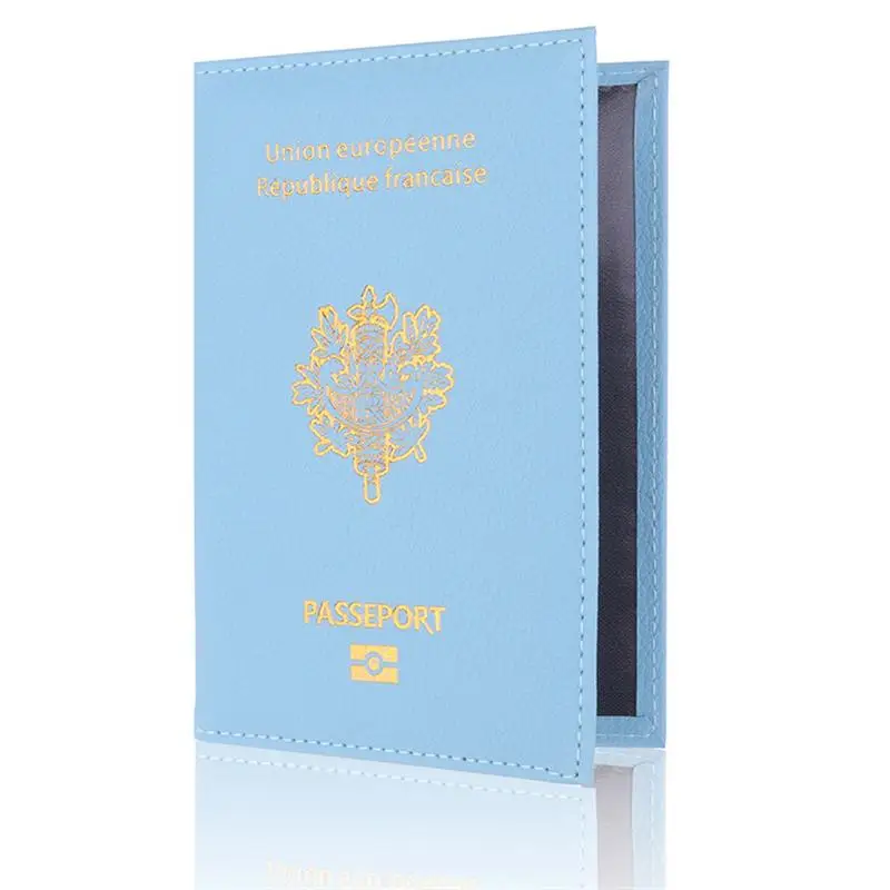 Mcneely модный унисекс дорожный держатель для паспорта для Frace кожаный чехол для паспорта для путешествий кредитный держатель для карт для французского паспорта