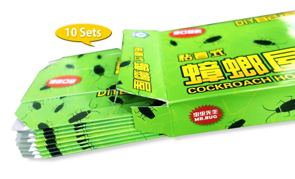 30 шт. Бесплатная доставка! Ловушка для уничтожения тараканов и вредителей