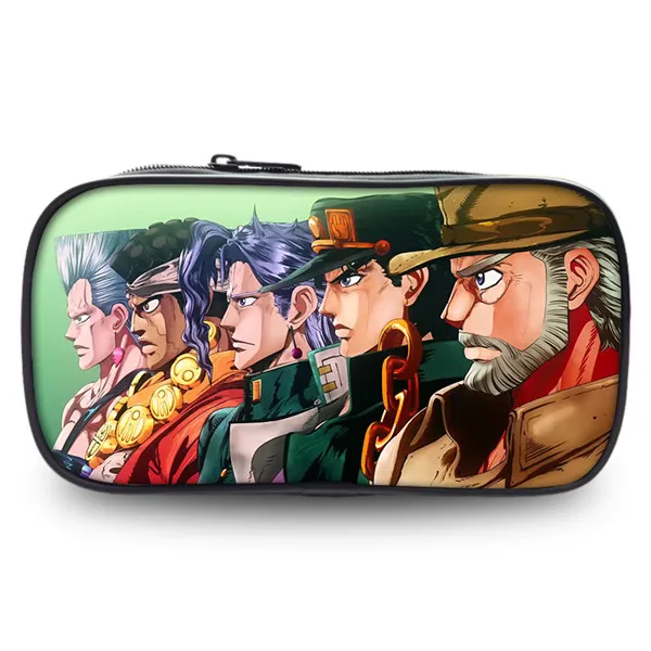JO Adventure Аниме Бумажник 8 дюймов Пенал Школьный Канцтовары сумка для хранения подарки для мальчиков и девочек - Цвет: Style 13