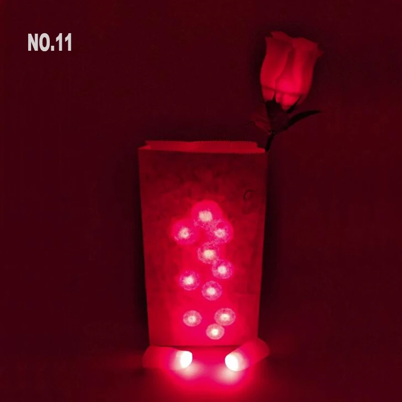 No.11 Сумка O Lites Finger светильник Роза сценические фокусы игрушки реквизит вечерние для детей Magia - Цвет: No.11