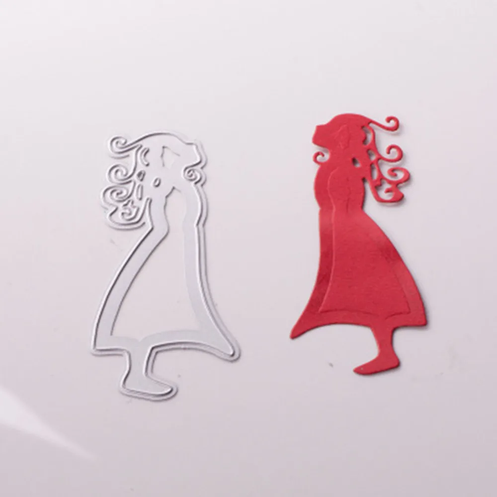 Вырубные штампы для скрапбукинга из металла тиснение молодых девушек альбом