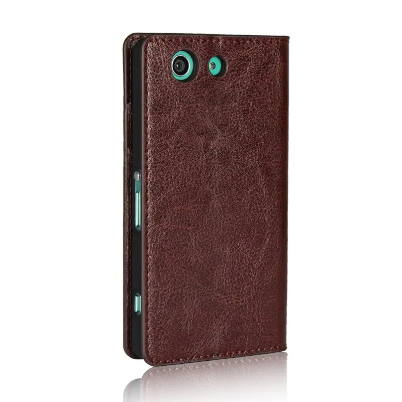 Чехол-книжка для sony Xperia Z3 Compact Z5 X XZ XZS XZ1 XZ2 Premium XZ3 XZ4 XZ5, роскошный чехол-бумажник из натуральной кожи с отделением для карт