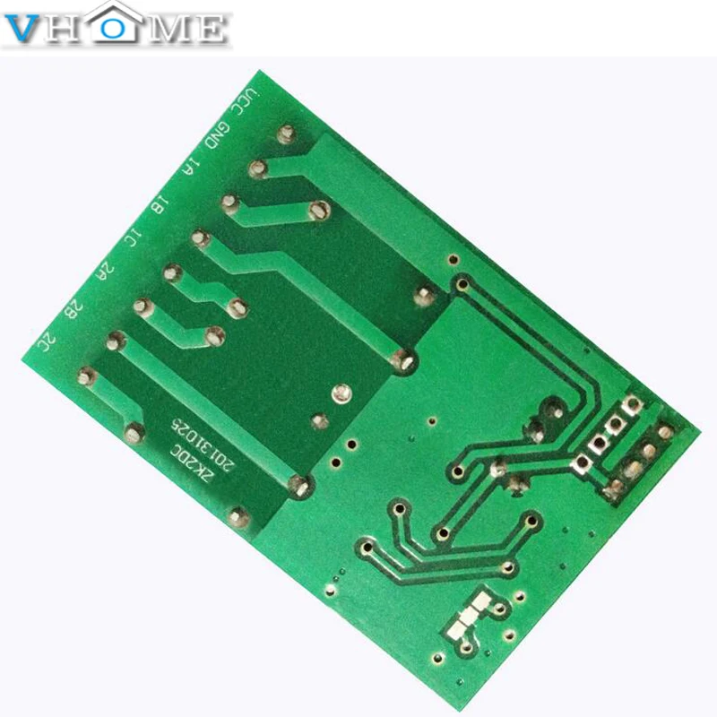 Беспроводной контроллер обучающего переключателя Vhome 1 шт. 2CH DC 12 V 2 CH 315 MHz/433 MHz