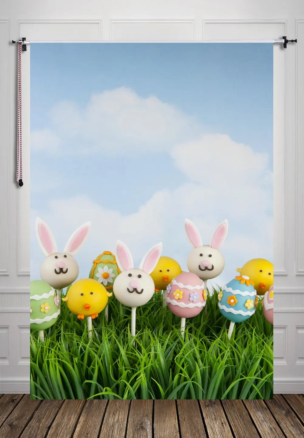 

5x7ft Pretty Easter Eggs Backdrop Photography Backdrop Photo Backdrop Studio Background