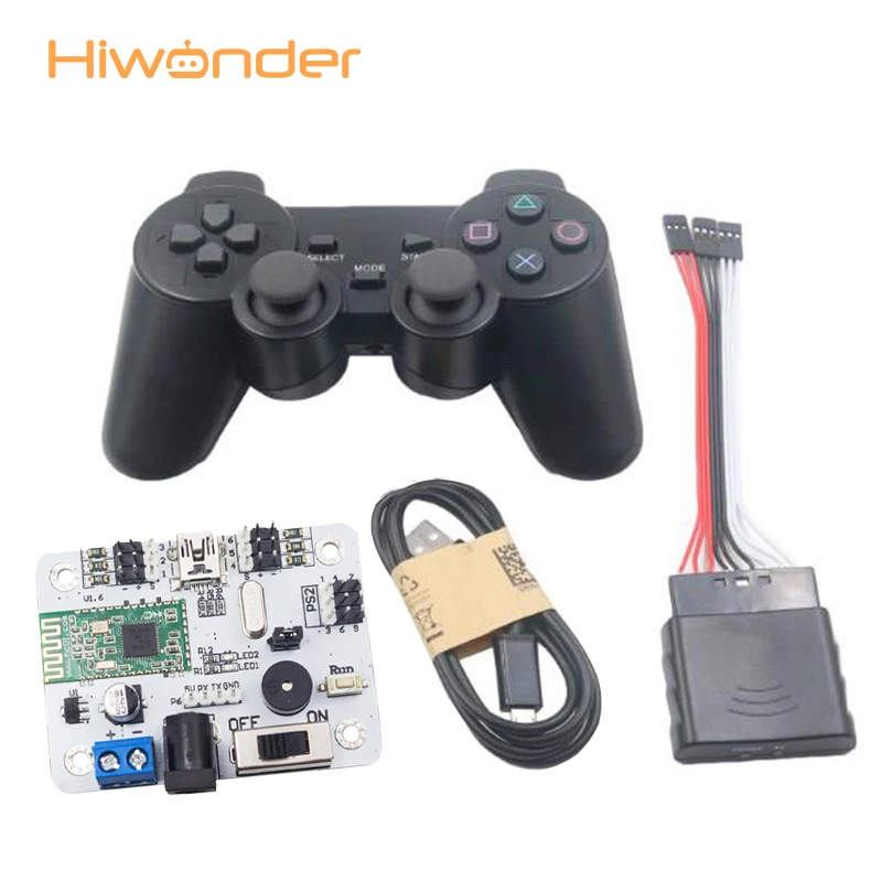 Hiwonder 6CH 4 0 Bluetooth Servo контроллер с ручкой PS2 защита от перегрузки по току пульт