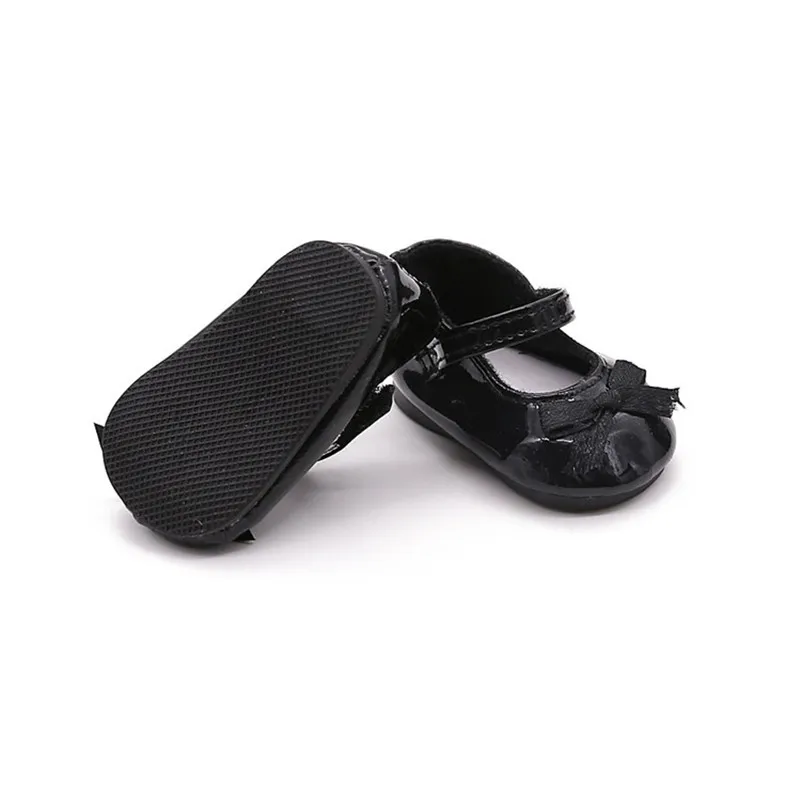 Кукольная обувь Модные балетки ручной работы кожаная для 18 дюймовой