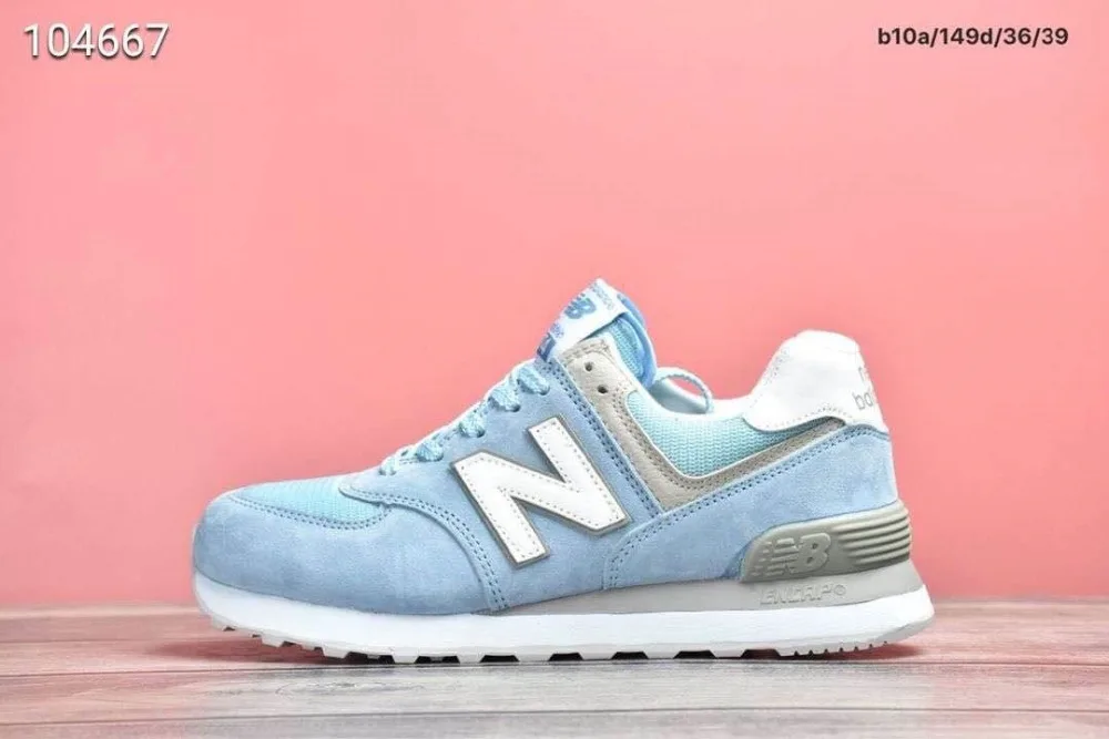 New Balance Top Pig Eight ретро кроссовки женские, дышащие Wl574esb уличная спортивная обувь кроссовки европейские размеры 36-39