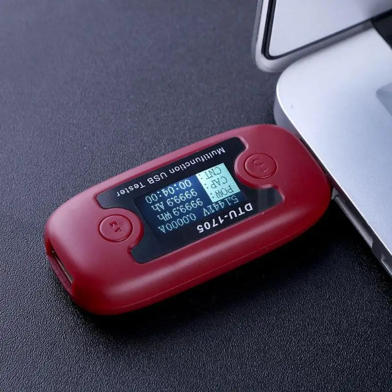 DC 4 30 в 0 5A Быстрая зарядка тип c USB ЖК тестер Вольтметр Амперметр измеритель