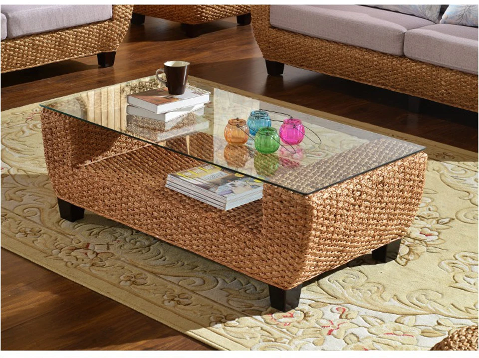 Ротанговая мебель для сада патио открытый диван из ротанга журнальный столик