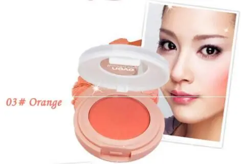 03 Orange 8 цветов румяна для щек Румяна прессованная основа для лица макияж декоративная косметика пудра палитра - Цвет: 03 Orange